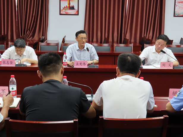 区人大常委会主任孟宪伟参加匡山街道组织开展的“双联系”活动