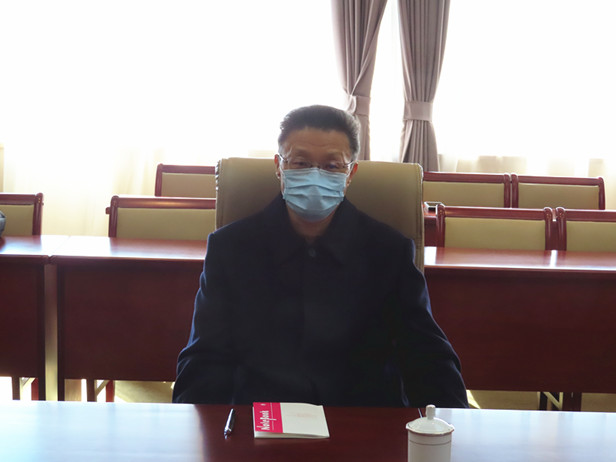 区人大常委会主任孟宪伟走访济南华联商厦集团股份有限公司