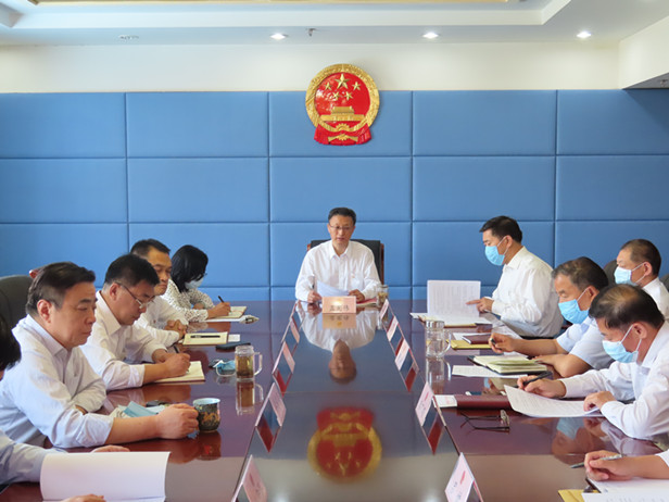 区人大常委会党组扩大会议传达贯彻省委巡视槐荫区工作动员会精神