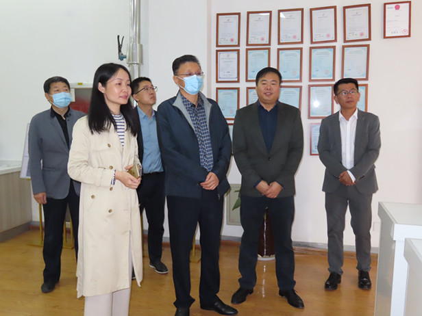 孟宪伟主任调研驻区高新技术企业