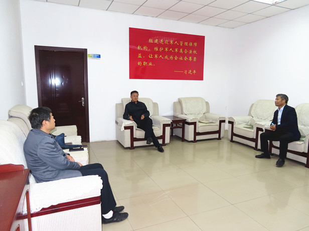 市人大常委会姜涛秘书长到我区开展联系市人大代表、接待民情联络员活动