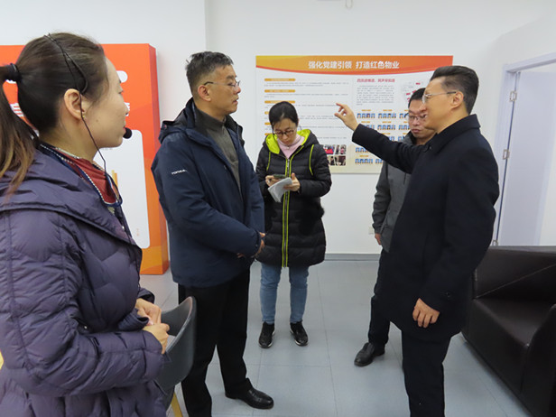 区人大常委会主任孟宪伟带队调研道德街街道新世界阳光花园社区“代表来了”和社区治理工作