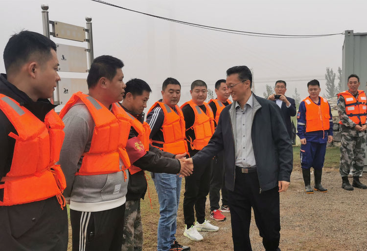 落实防汛责任，筑牢防汛堤坝，确保黄河防汛万无一失——孟宪伟主任实地察看黄河防汛工作