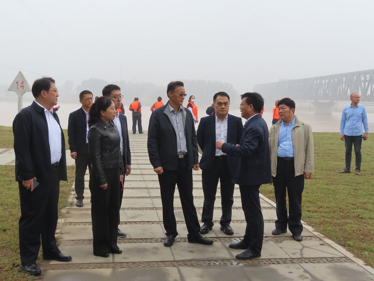 落实防汛责任，筑牢防汛堤坝，确保黄河防汛万无一失——孟宪伟主任实地察看黄河防汛工作