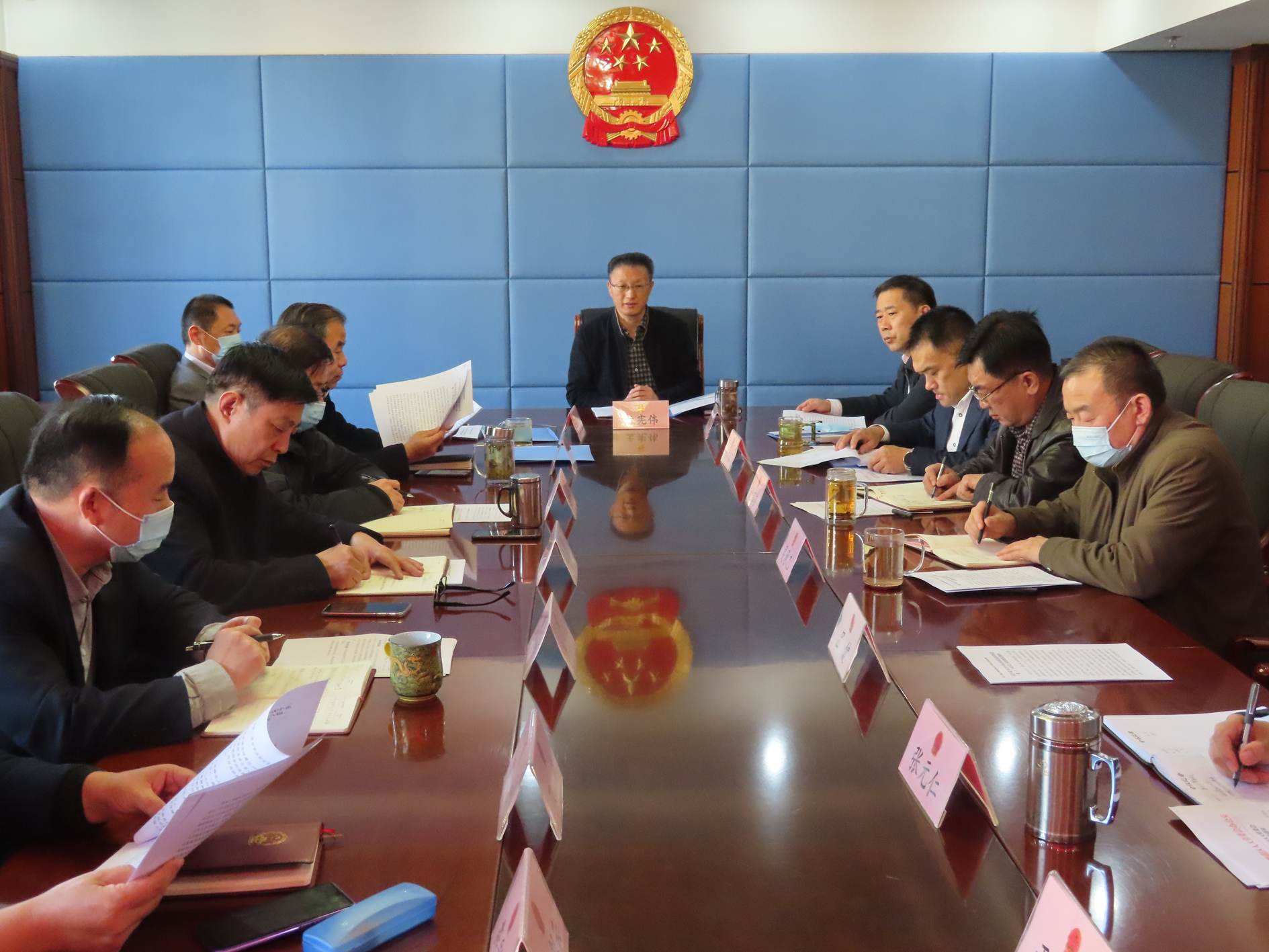 区人大常委会召开党组（扩大）会议