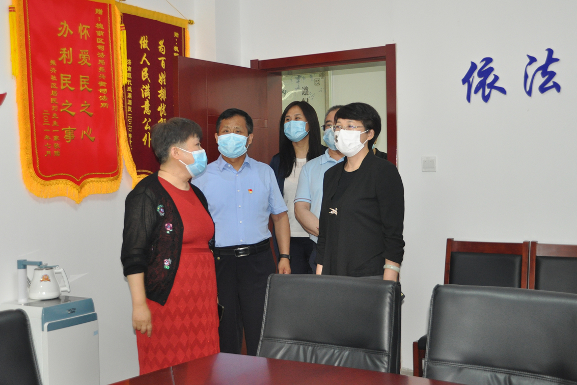 【民呼我应,代表有约】区人大监察和司法委员会调研全区司法行政及区司法局政法队伍教育整顿成果工作