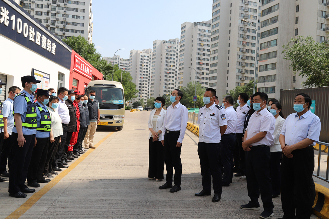 【民呼我应,代表有约】区人大常委会主任熊高翔带队调研区公安分局政法队伍教育整顿工作