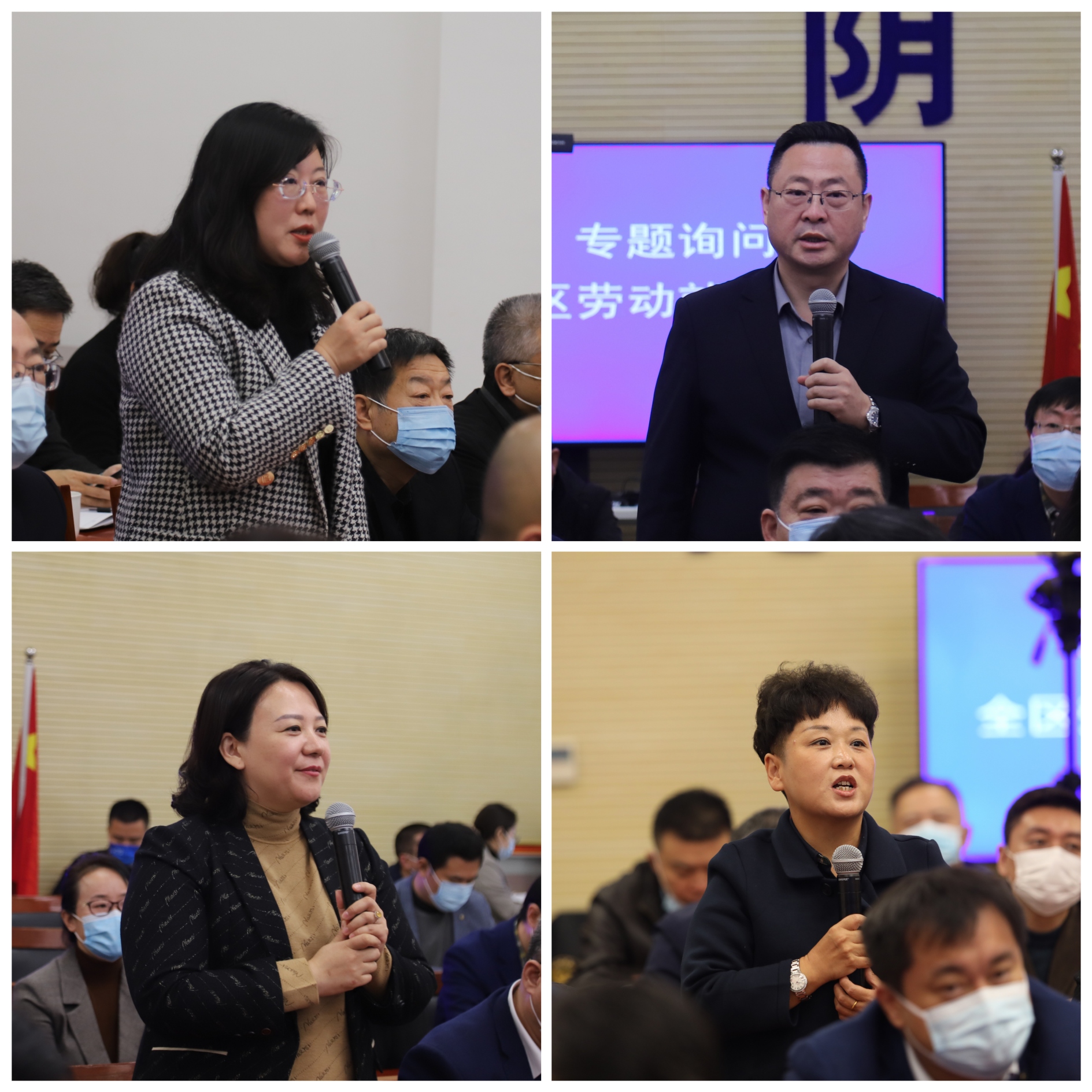区人大常委会专题询问全区劳动就业工作