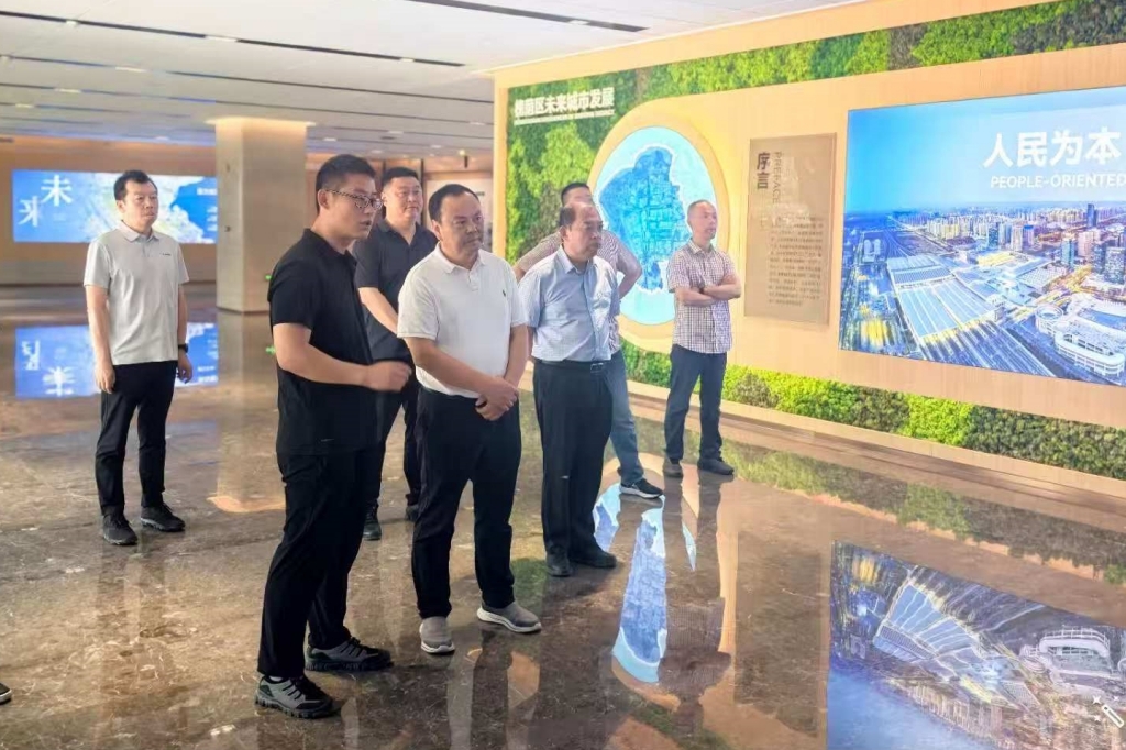 安徽省广德市人大来我区考察调研城市更新工作