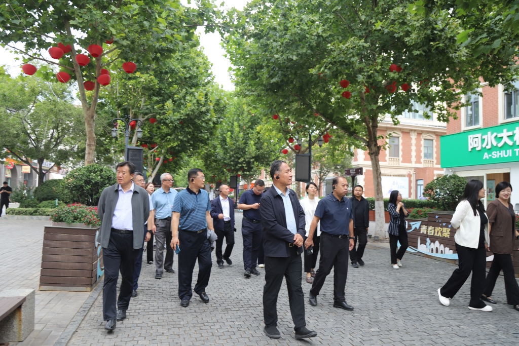 住商河县市人大代表到槐荫区开展专题调研